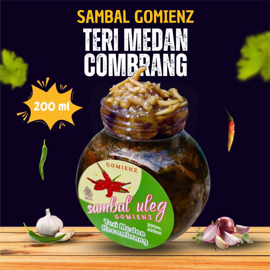 Sambal Teri Medan Kecombrang Gomienz